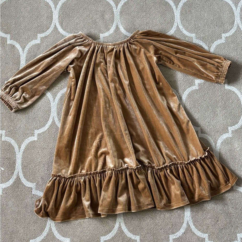 Old Navy Tan Velvet Skirt